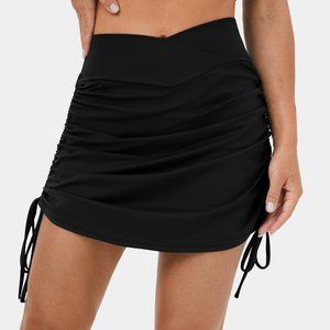 SOLD HALARA - Everyday Crossover Bodycon 2-in-1 Activity Skirt, Size L, Black